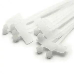 200mm 흰색 케이블네임타이 대형 100개