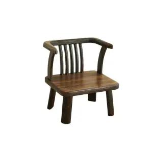 좌식 다다미 원목 스툴 우드 팔걸이 의자 다도 일본식104048