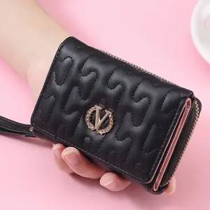 브이 버클 반지갑 학생지갑 동전지갑 여자패션 선물