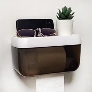 방수휴지걸이 접착식 화장지 케이스 욕실 화장실 선반