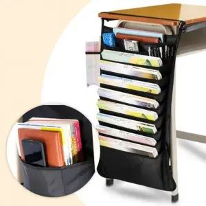 다용도 수납 책꽂이 사이드 포켓 책상 걸이 파우치
