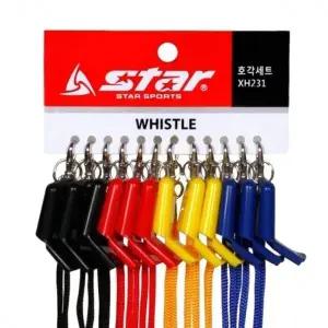 경기 심판용 운동 호각 체육 호루라기 12P 줄포함