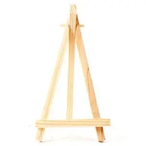 미니사이즈 이젤 인테리어소품 나무받침 미술용 4개세트
