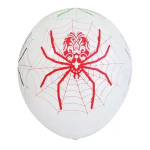 할로윈전체인쇄풍선50입(전체인쇄스파이더)할로윈풍선