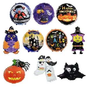 할로윈 은박 파티풍선세트(10개)