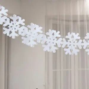 크리스마스 눈꽃 가랜드 파티용품 크리스마스 장식소품