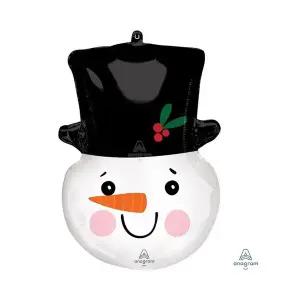 크리스마스은박풍선(슈퍼쉐잎)눈사람헤드