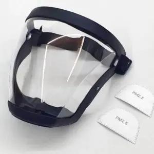 페이스쉴드 투명 안면 방호마스크 투명방호 보안면