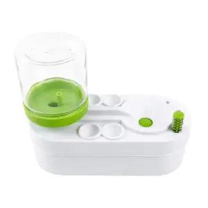 붓세척 물통 팔레트형 붓세척기 미술물통 붓세척물통