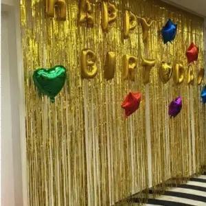 파티 반짝이 커튼