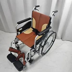 [노인 장기요양 복지용구] 휠체어대여 MIKI-PB 경량 접이식 병원 고급휠체어 여행용 가정용 3개월 렌탈 본인부담금 6%