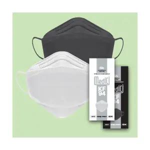 [개별포장] 메디치 KF94(4중) 마스크 대형 100매(1매입X100팩) 보풀없고 귀편한 마스크
