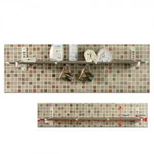 신발건조대 벽걸이 봉선반 900 수납 정리대