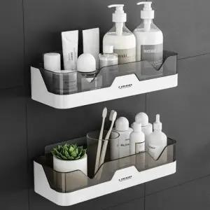 물 빠지는 무타공 모던 욕실선반 정리대 정리함 주방선반