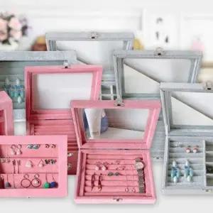 고급형 미니 악세사리정리함 쥬얼리보관함 8종