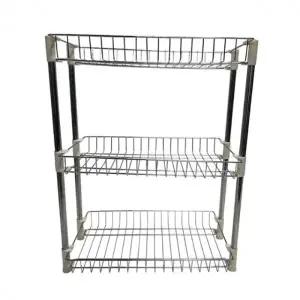 ( )세탁용품 수납정리 다용도정리대 선반 3단