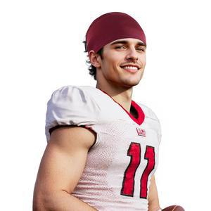 남녀용 스컬 랩 헤드밴드, 쿨링 축구 헤드랩, 와이드 스웨트 위킹 스포츠 스웨트밴드 - 땀이 눈에 띄지 않게 해주세요