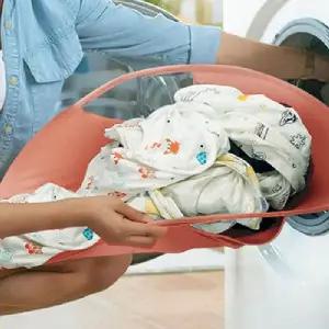 휴대용 다용도 빨래 보관 바구니 실내 접이식 배란다 기숙사 공간절약 생활용품 수납 정리함