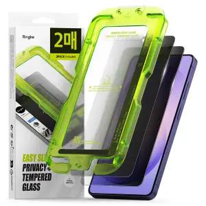 갤럭시S26 울트라 사생활 보호 액정 필름 링케 이지슬라이드 프라이버시 강화유리 풀커버 2매