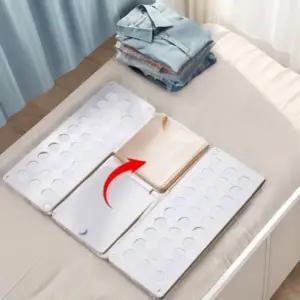 ( )의류정리 옷접기 폴더 빨래개기 정리판 티셔츠 접기판