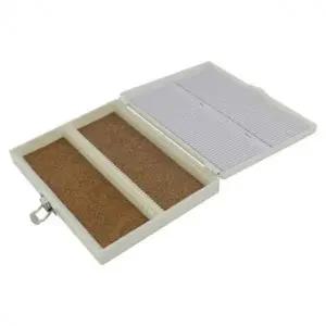 ( )슬라이드 글라스박스 100W 정리박스 과학박스 유리보관