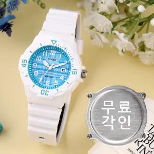 무료각인 카시오 LRW-200H-2C 회전베젤 어린이 아동 학생 캐쥬얼 여자 우레탄 시계 d3