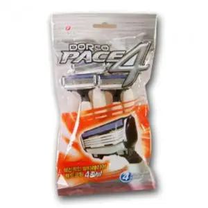 [하프클럽/오티마트]도루코 면도기 일회용 수염 정리 면도 4중날 4p