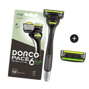 [하프클럽/오티마트]도루코 6중날 면도기 1P 정밀 가드바 논슬립 면도날