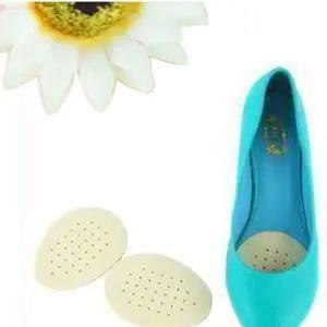 1쌍 라텍스 소프트 미끄럼 방지깔창 신발 패드