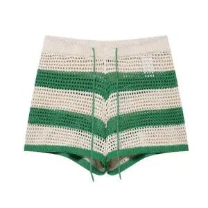 가을 여사친 니트 스트랩 스트링 반바지 스트라이프 1PICK3