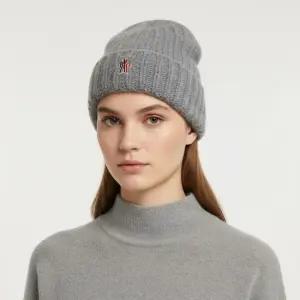 몽클레르 25FW 여성 그레노블 로고 알파카 혼방 비니 3B00001 M5381 980 25F)