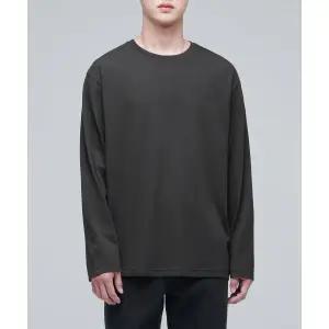 무신사스탠다드 쿨탠다드 크루 넥 긴소매 티셔츠 건메탈 1715432