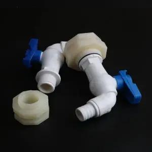 [RIZPICK]수도꼭지 커넥터 수족관 배수 파이프 물 수돗가 탱크