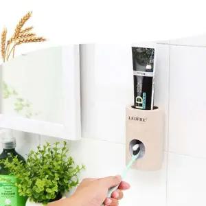 [RIZPICK]치약디스펜서 압착기 칫솔 홀더 벽걸이 욕실 양치