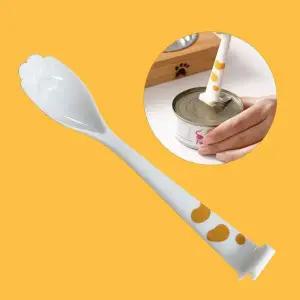 [RIZPICK]일본산 타나베 고양이 캔오프너 겸용 스푼 캔따개 통