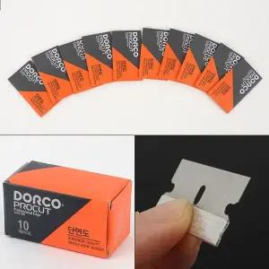 [하프클럽/오티마트]도루코 일반 스텐 면도칼 면도날 단면도 10p 세트