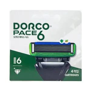 [하프클럽/오티마트]도루코 페이스 식스 6중날 면도날 4개