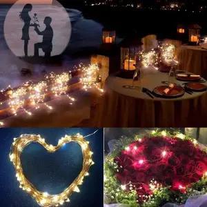 솔라라이트 21m LED 태양광 조명 가든 파티 정원 방수