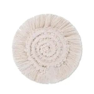 컵패드 쿠션 미끄럼 방지 매트 단열 커피 코스터 코튼