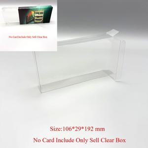 VHS 테이프용 방진 투명 보관 상자 교체 쉘 디스플레이 플라스틱 보호 케이스 카드용