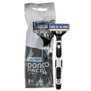 [하프클럽/오티마트]미끄러짐 없는 인체공학적 4중날 면도기 휴대용 5개