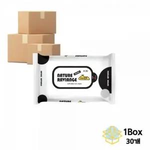 ( )일회용 미니 물티슈 20매 대용량 30개 여행용