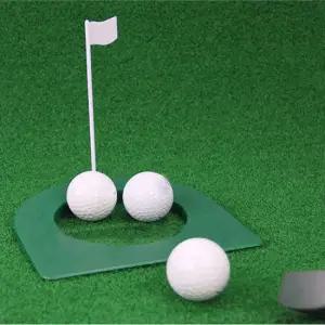 퍼팅홀컵 골프 홀컵 리턴 매트 홀인원 골프연습 스윙연습