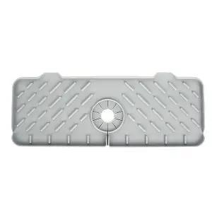 [하프클럽/오티마트]실리콘 물빠짐 수전매트 세면대매트