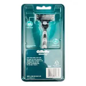 [하프클럽/오티마트]질레트 마하3 3중날 면도기 -O