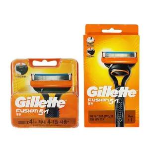 [하프클럽/오티마트]정밀밀착 면도날 5중날 퓨전 면도기 휴대용면도기