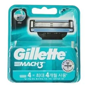 [하프클럽/오티마트]질레트 마하3 면도기 1개 면도날 4개 세트