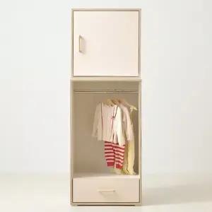 스코나 맨자노 600 서랍 옷장+도어 수납 상부장 세트 수납장 책장