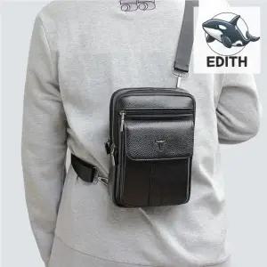 서류가방 여행용 가죽 슬링백 남성 크로스백 카드 지폐 수납