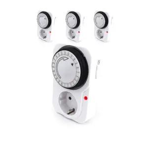 다양한 공간에서 사용하는 타이머 콘센트 4개입